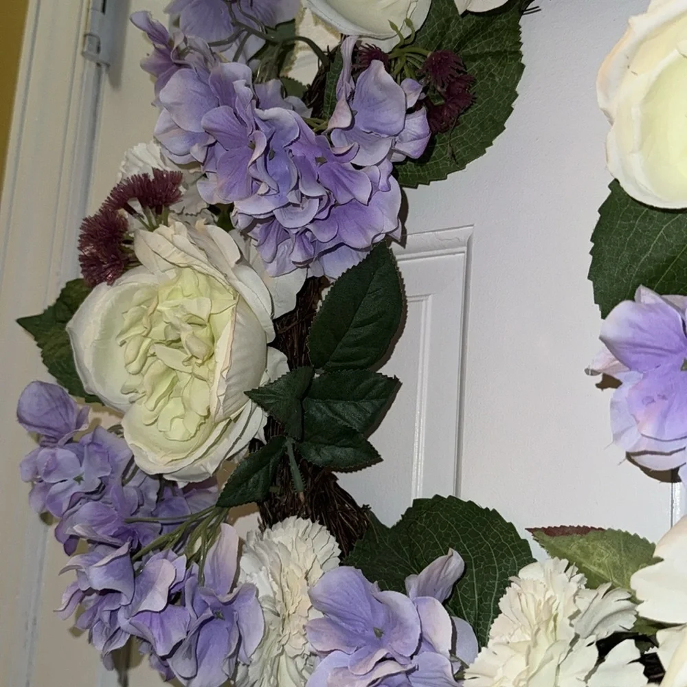 FLOWER HANGER FOR DOORS FLORAL ARTIFICIAL